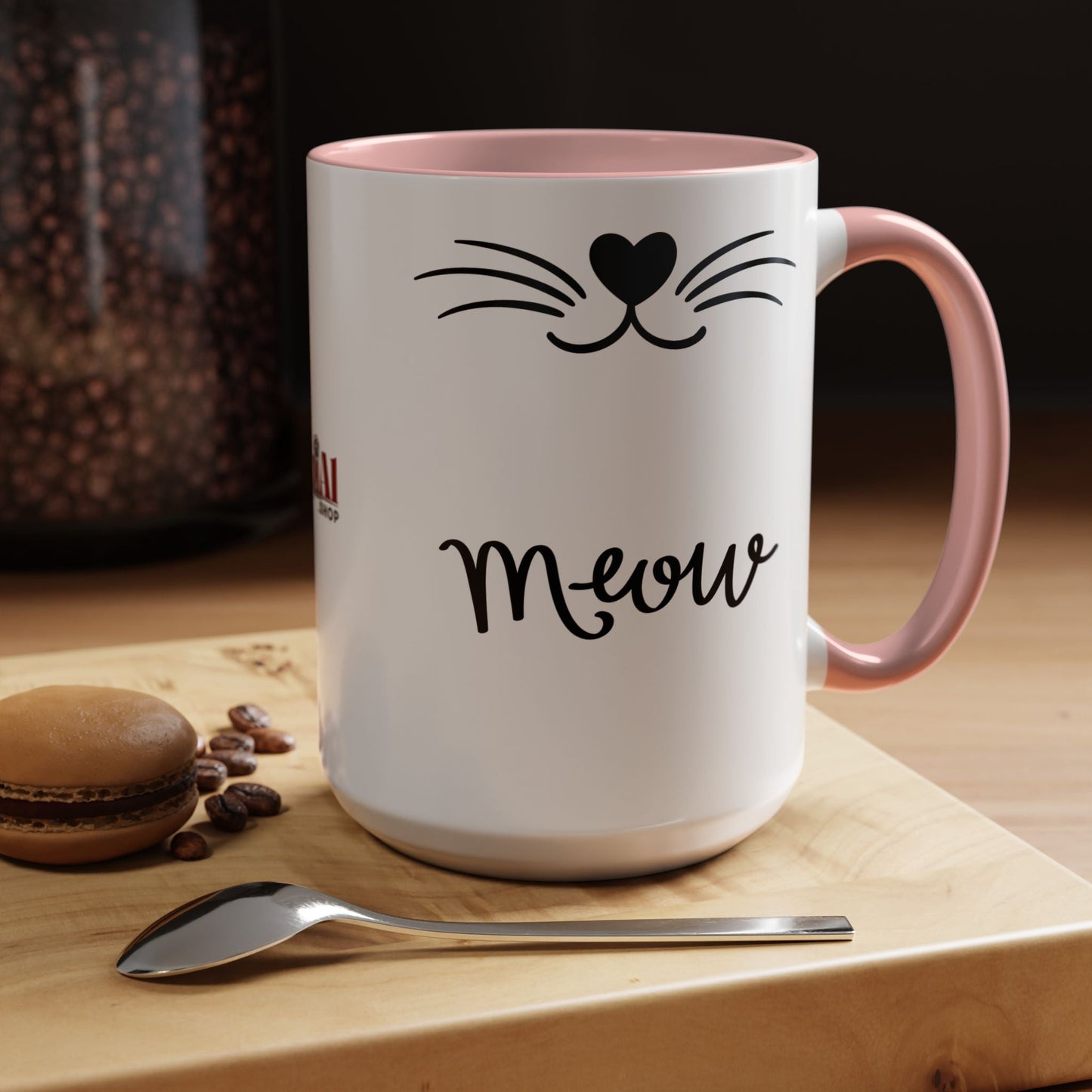 Cute Cat Whiskers Coffee Mug
